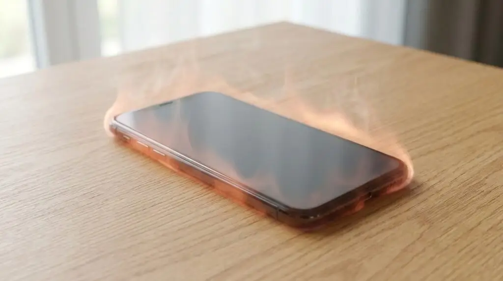 Varfor blir mobilen varm